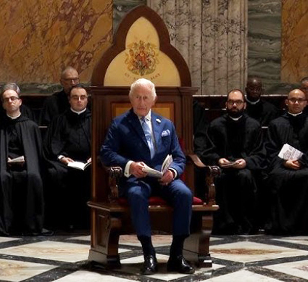 Throne for Charles -1